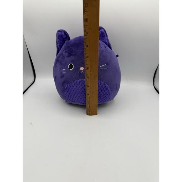 Squishmallows Zazzie The Purple Cat 8” Stuffed Animal - Picture 6 of 6